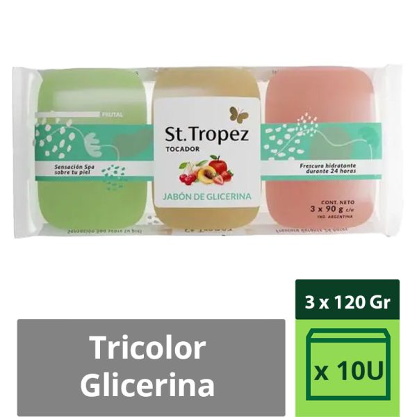 TROPES-TRICOLOR-GLICERINA-X-10