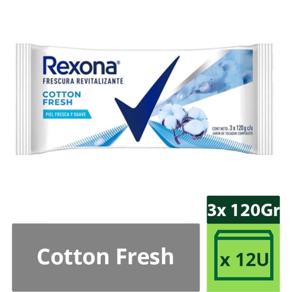 Jabon-rexona-cotton-fresh-3-x-120-Gr
