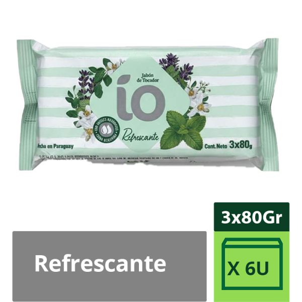 Jabon-tocador-ío-refrescante-3-x-80-Gr.